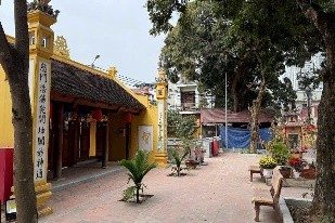 Chùa La Dương thờ Tam vị Thánh tổ