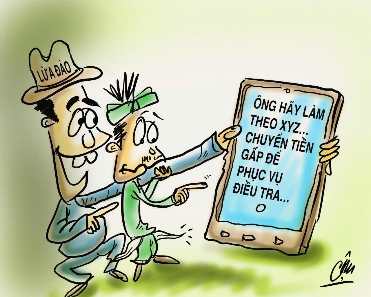 Cảnh giác lừa đảo: Đừng để tiền mất