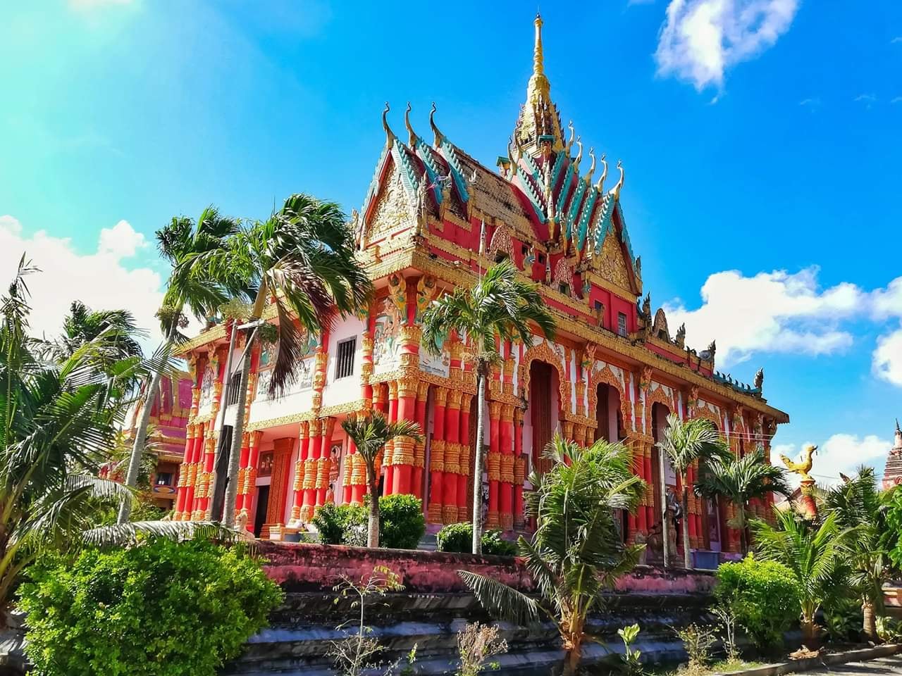 Chùa Ghositaram – “Bảo tàng mỹ thuật” Khmer giữa lòng Cà Mau