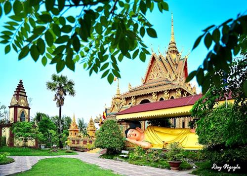 Chùa Monivongsa Bopharam: Ngôi chùa Khmer độc đáo ở Cà Mau
