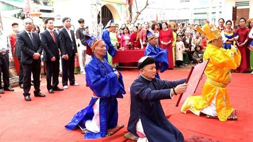 Làng Vệ Yên giữ hồn lễ hội Đông Hải Đại vương