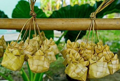 Món bánh truyền thống của đồng bào dân tộc Khmer 