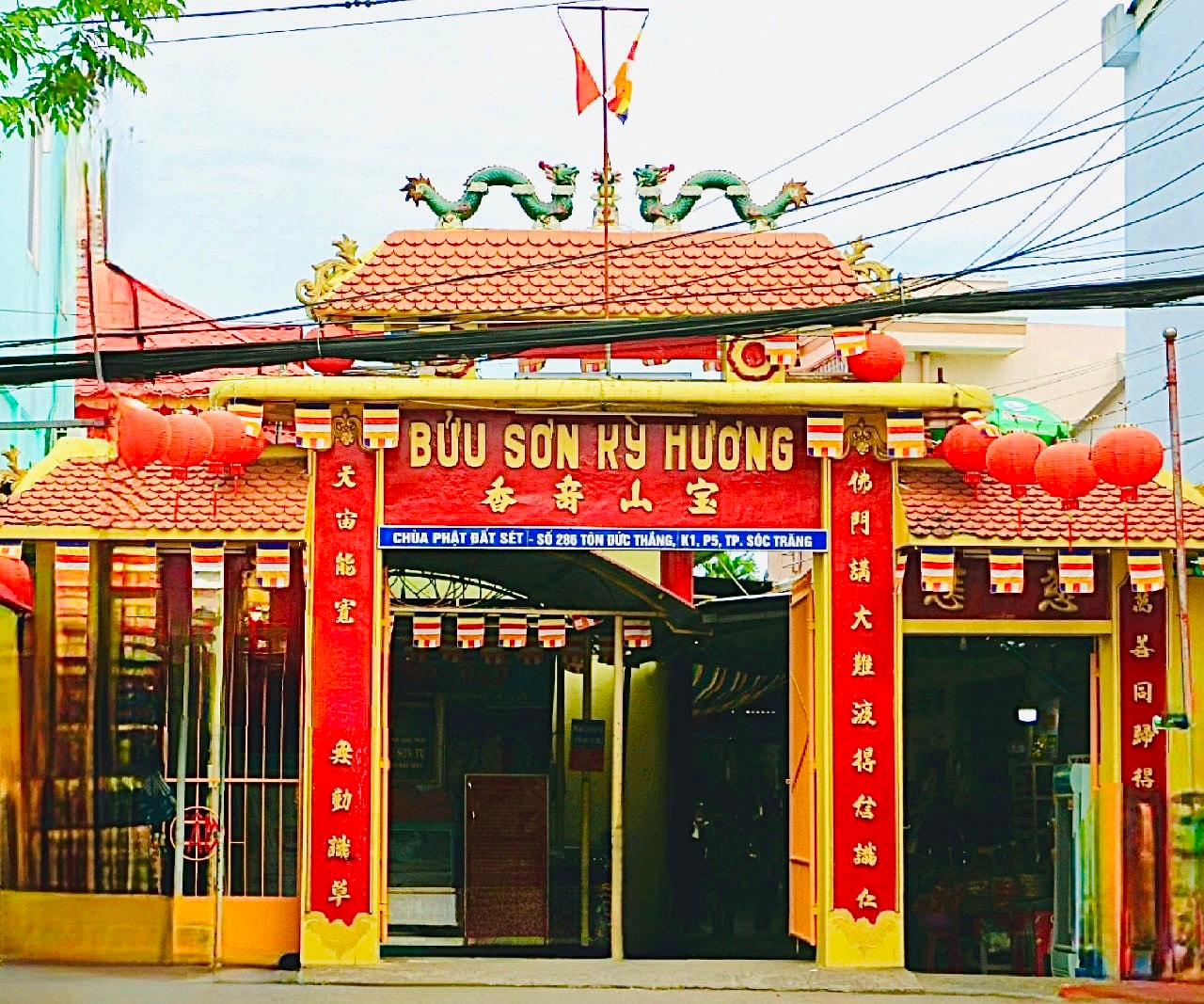 Chùa Đất Sét (Sóc Trăng): Ngôi chùa có công trình kiến trúc độc đáo ở Việt Nam